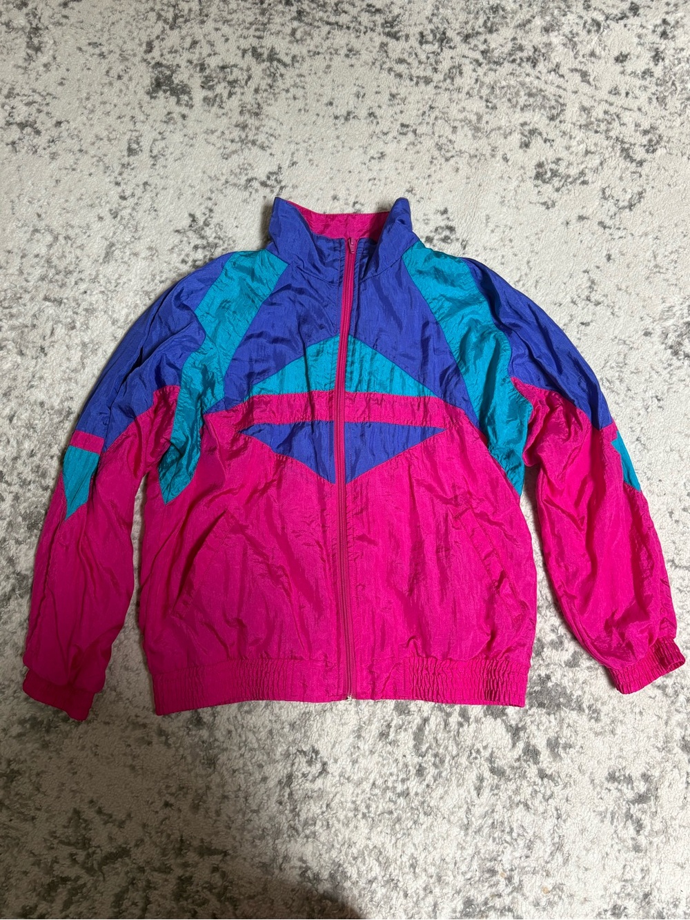 Bocoo Retro Vintage Ladies Zip Up Jacket- Medium